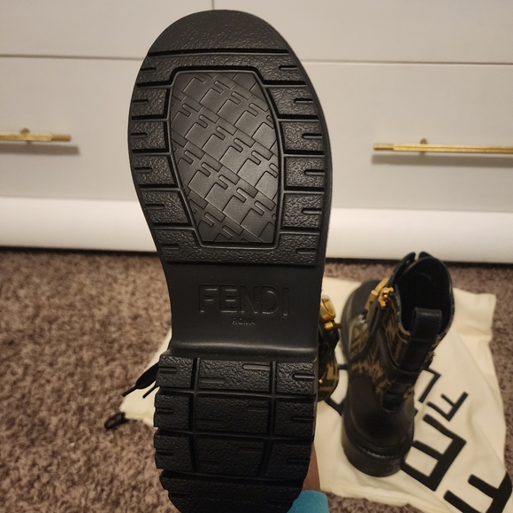 Fendi Lace Up Boots - Picture 6 of 8